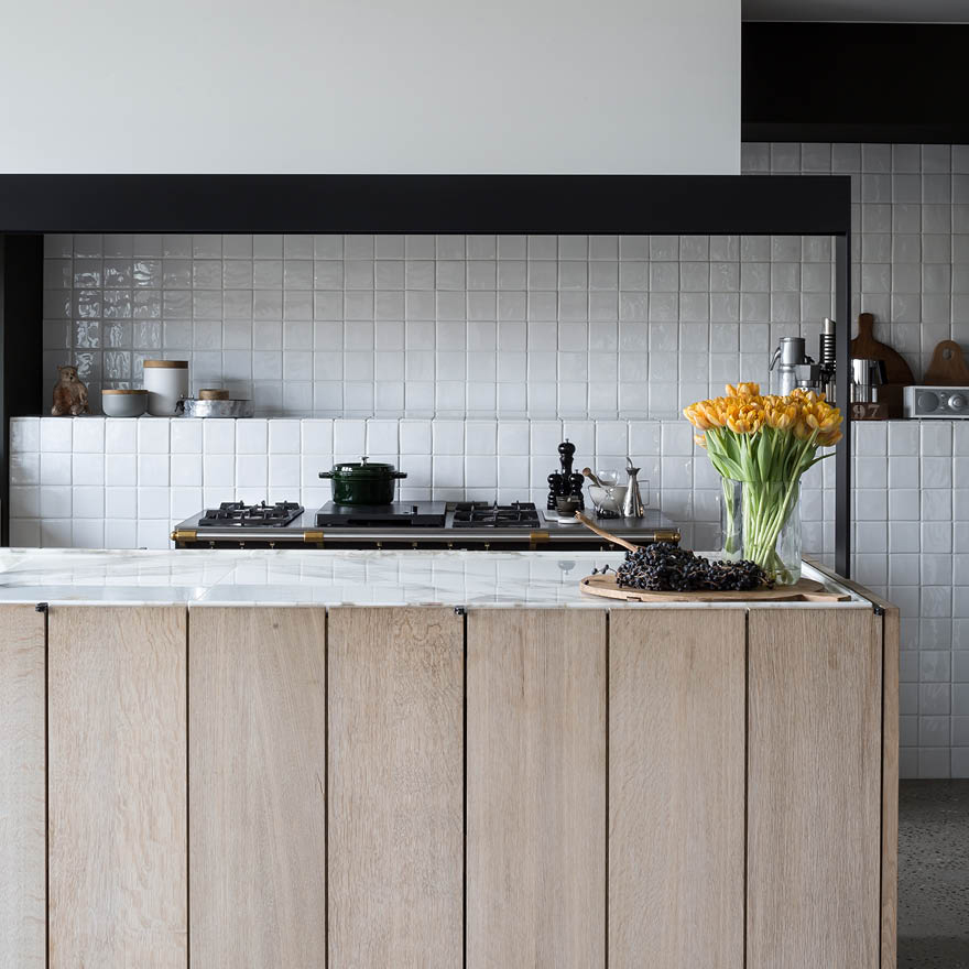 A contemporary kitchen makeover with Winchester Classic field tiles