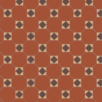 Arundel Red, Brown & White